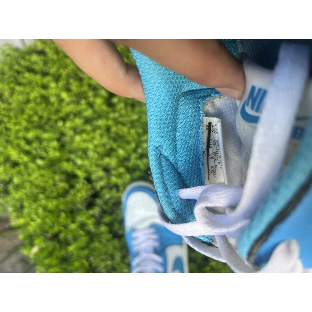 Size 9.5 - Jordan 1 Low SB x Eric Koston Powder Blue 2019 (CJ7891-401) *NO BOx